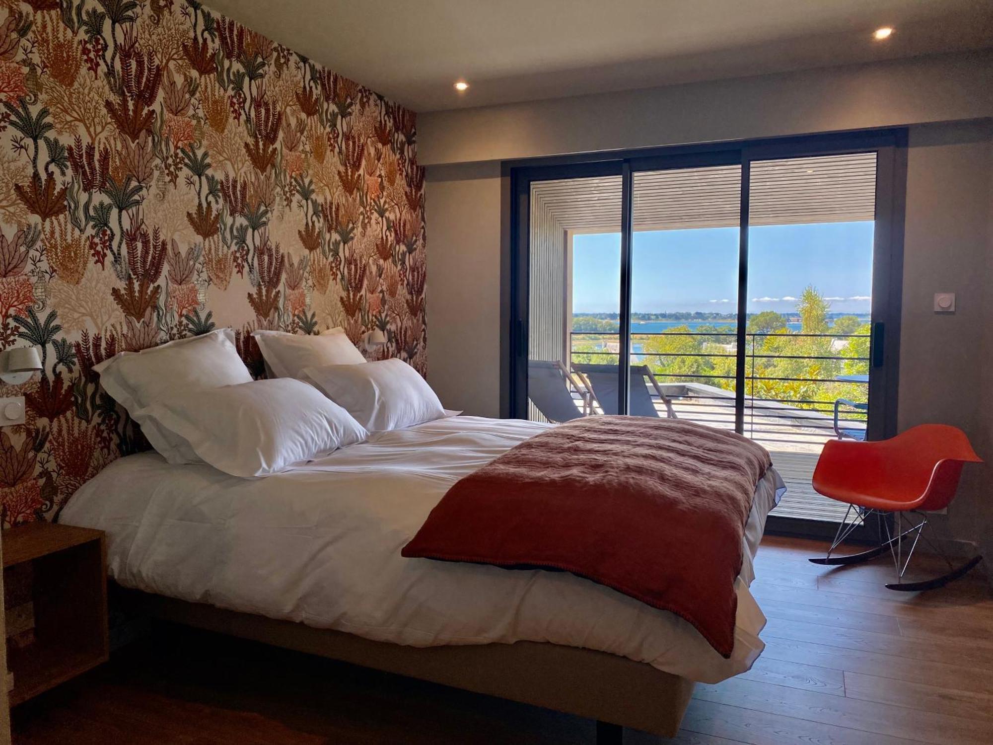 La Bellevue Bistrot Et Chambres D'Hotes Séné Pokoj fotografie